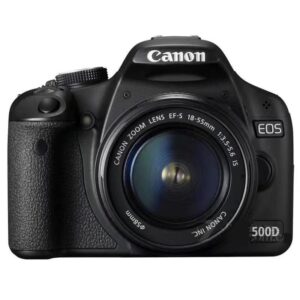 Canon 500D camera  plus 18 to 55mm lens
